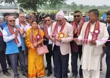 शिवचोकदेखि भारतीय सीमा वीरपुरसम्म जोड्ने सडकको उद्घाटन