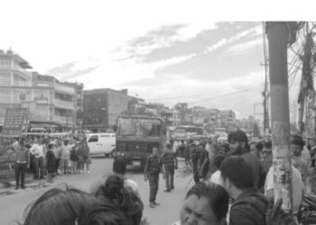 ट्रकले ठक्कर दिँदा साइकलयात्रीको घटनास्थलमै मृत्यु