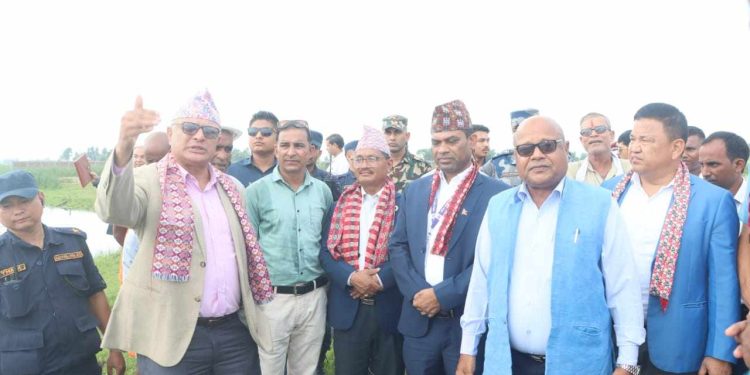 कोशी रिफ्रेसमेन्ट सेन्टर परियोजनाको अनुगमन