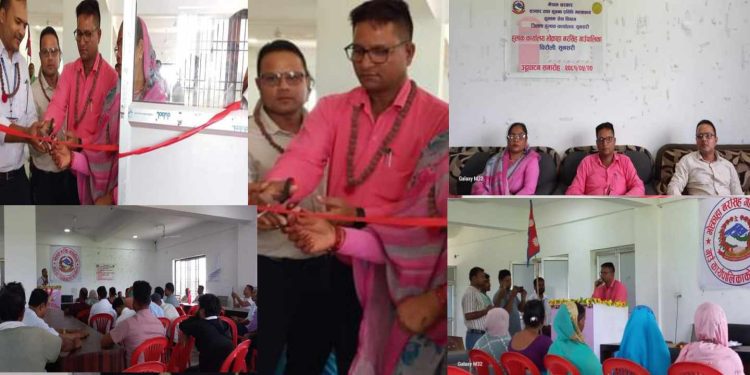 भोक्राहा नरसिंह गाउँपालिकामा हुलाक सेवा विस्तार