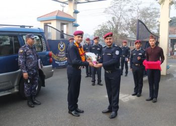 जिल्ला प्रहरी कार्यालय मोरङको निरीक्षण भ्रमण: “हर दुःखसुखमा प्रहरीको साथ र सहयोग गर्ने प्रतिबद्धता”