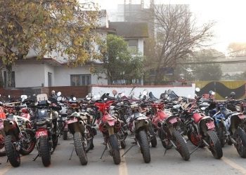 ध्वनि प्रदूषण गराउने ५२ वटा मोटरसाइकल ट्राफिक प्रहरीको नियन्त्रणमा