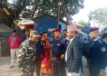 नेपाली विद्यार्थी विराटनगरको रानी नाका हुँदै स्वदेश फर्किए