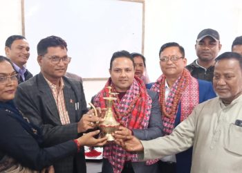 भोक्रा‍हा नरसिंह गाउँपालिकामा प्रमुख प्रशासकीय अधिकृतको स्वागत तथा बिदाई