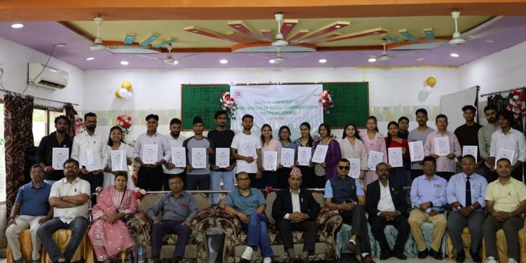 ‘नबिल एसएसई’को छैटौं ब्याचको तालिम सम्पन्न