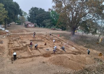 झापाको किच्चकबधस्थलमा आठौँ चरणको उत्खनन, दरबारको जग फेला