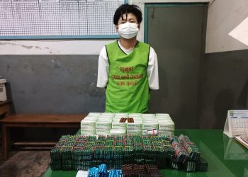 नियन्त्रित औषधिसहित १ जना पक्राउ