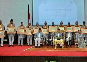 राष्ट्रपतिद्वारा सातै प्रदेशका १४ उत्कृष्ट कृषक सम्मानित