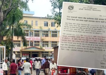 कोशी प्रदेश ठुलो सरकारी स्वास्थ्य संस्था धराशायी