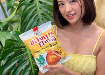 हर्क साम्पाङको ‘माया धराने’ ब्राण्डमा बेसार प्रचार