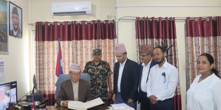 प्रदेश प्रमुखद्वारा तीन विधेयक प्रमाणीकरण