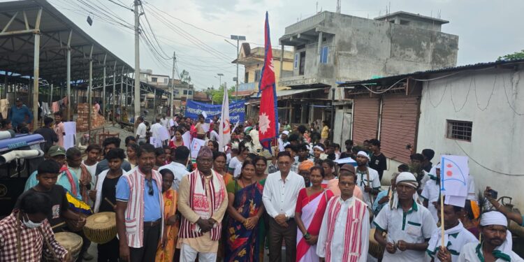 ३१औँ विश्व आदिवासी दिवस झाँगड उराँव कोडेम सुधार केन्द्रिय समितिको आयोजनामा सम्पन्न