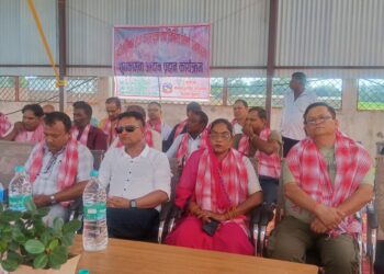 भाेक्राहा नरसिंहमा सामूहिक दर खाने कार्यक्रम सम्पन्न