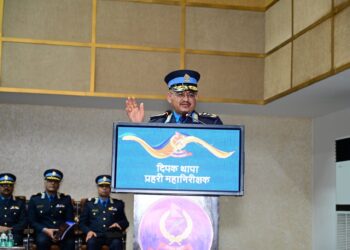 “प्रथम महिला प्रहरी सम्मेलनमा आईजीपी थापा : ‘महिला प्रहरी प्रतिस्पर्धी र गुणात्मक’”
