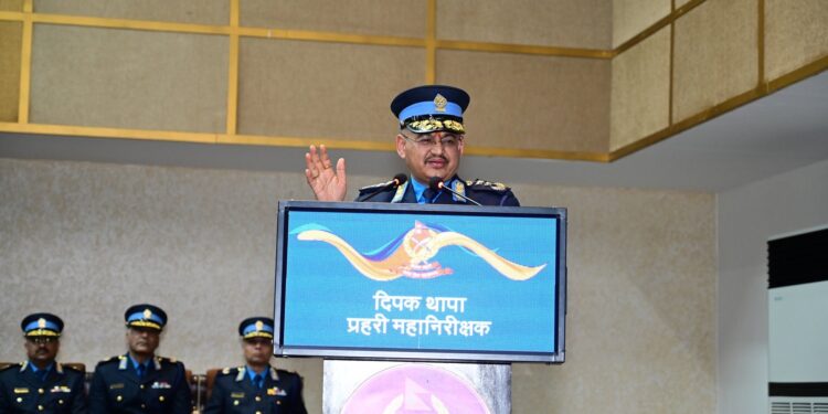 “प्रथम महिला प्रहरी सम्मेलनमा आईजीपी थापा : ‘महिला प्रहरी प्रतिस्पर्धी र गुणात्मक’”