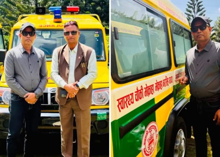 काठमाडौं महानगरपालिकाले ३५ गाउँपालिकालाई एम्बुलेन्स वितरण,भोक्राहा नरसिंह पनि लाभान्वित