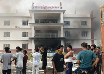 भाेक्राहा नरसिंह गाउँपालिकामा जेन-जी आन्दोलनले पुर्‍याएको क्षतिको स्थलगत अनुगमन