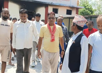 भाेक्राहा नरसिंह गाउँपालिकामा जेन-जी आन्दोलनले पुर्‍याएको क्षतिको स्थलगत अनुगमन