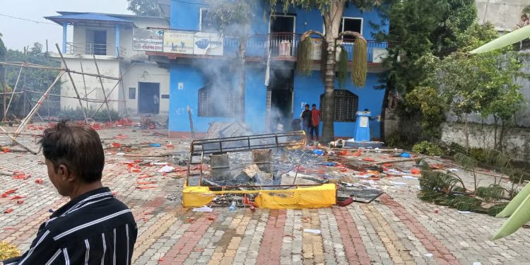 सुनसरीमा जेन–जी आन्दोलन : स्थानीय तहदेखि पार्टी कार्यालयसम्म आगजनी र तोडफोड