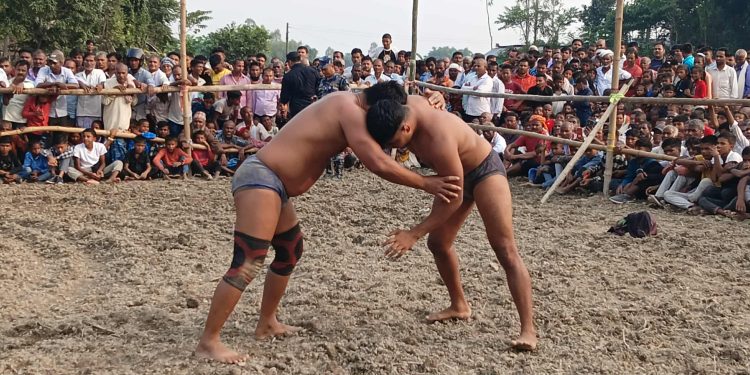 भोक्राहा नरसिंह–७ काली मन्दिरमा मेला सुरु, तीन दिनसम्म कुस्ती र सांस्कृतिक कार्यक्रम हुने