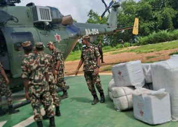 इलामका बाढी–पहिरो पीडितका लागि कोशी प्रदेशको राहत सामग्री पठाइयो