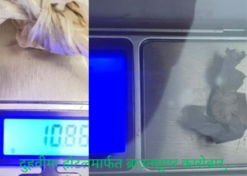 दुहवीमा होटलमार्फत ब्राउनसुगर कारोबार, प्रहरीको विशेष छापामा ११.६ ग्राम बरामद