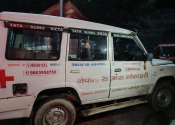 मोरङमा गाँजा ओसारपोसारमा प्रयोग भएको एम्बुलेन्ससहित दुई पक्राउ