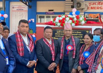 दुहवीमा १५ शैयाको नगर अस्पताल उद्घाटन