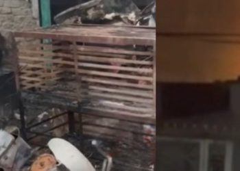 इटहरीमा आगलागी, पाँच पसलमा लाखौँको क्षति