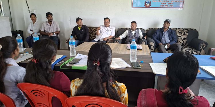 भोक्राहा नरसिंहमा किसान सूचीकरण सम्बन्धी सहजकर्ता तालिम सम्पन्न